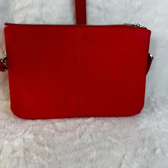THIRTY-ONE Jewell Street Style Purse Coral Kisses Pebble Crossbody Clutch - Picture 4 of 9